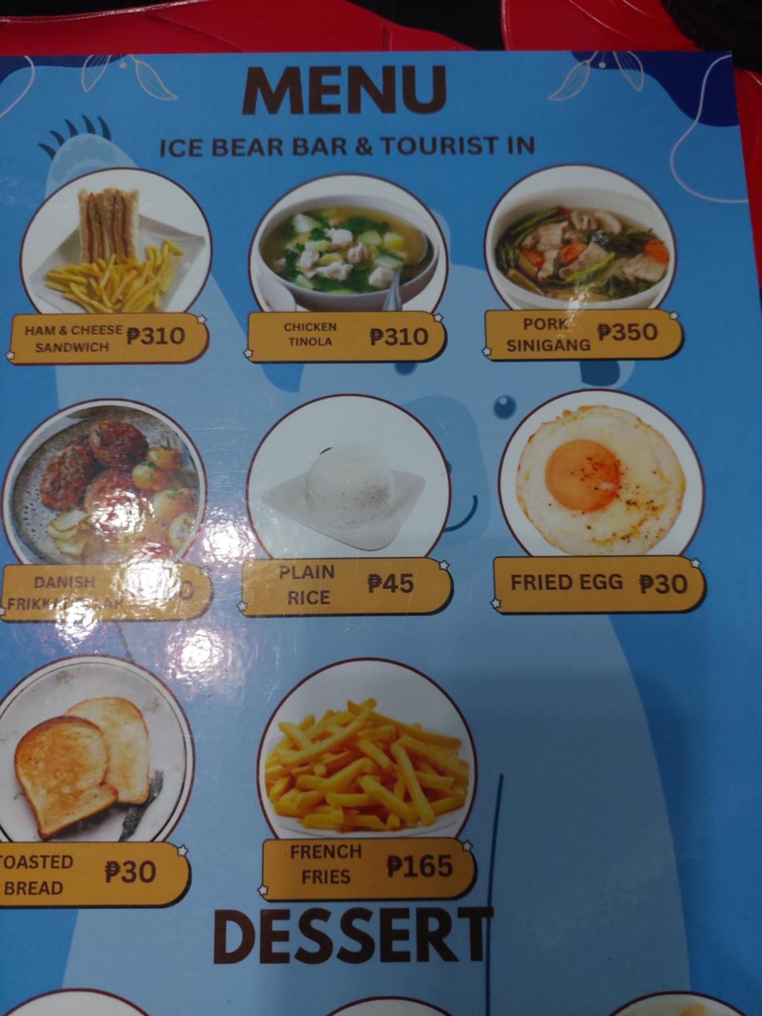 Ice Bear Bar & Tourist Inn Dauis Eksteriør bilde